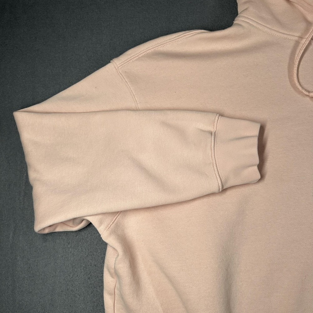 Nike Hoodie Womens XL Pink Pullover Sweatshirt Swoosh Logo Fleece DJ7668-864 - Picture 4 of 10